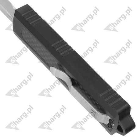 TacKnives TAKCOM Hornet Double Edge Carbon Fiber / Aluminum, Satin 154CM