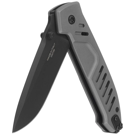 Extrema Ratio MF1 EVO D Knife Wolf Grey Aluminum, Black MIL-C N690 (04.1000.0232/BLK/GRY)