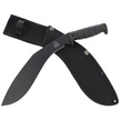 Puma TEC Kukri Machete, Black Rubber, Black 420 (311331)