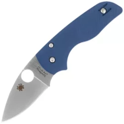 Nóż składany Spyderco Lil' Native Cobalt Blue G10, Satin CPM SPY27 by Eric Glesser (C230GPCBL)