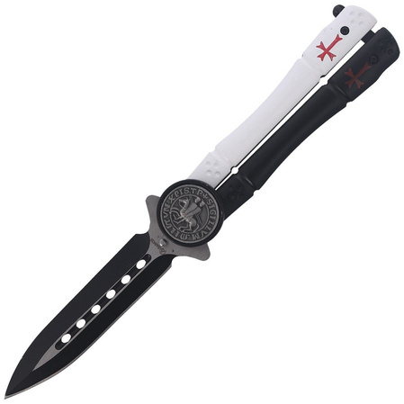 Nóż motylek Marinez Albainox Balisong Crusader 100mm (36255)
