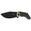 Bestech Seraph Knife Black Bronze Titanium, Black Stonewashed M390 by Kombou (BT2403E)