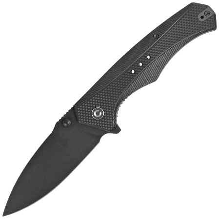 Civivi Photonix Knife Black G10, Black Stonewashed 14C28N (C23081B-1)