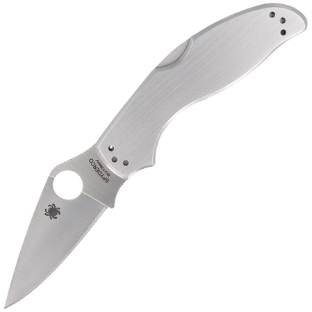 Spyderco UpTern Stainless, Plain 8Cr13MoV (C261P)