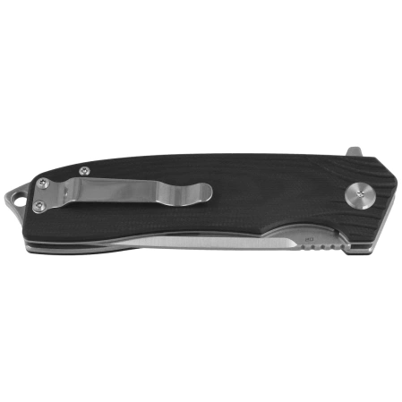 Bestech Lion Knife Black G10, Stonewashed / Satin D2 (BG01A)