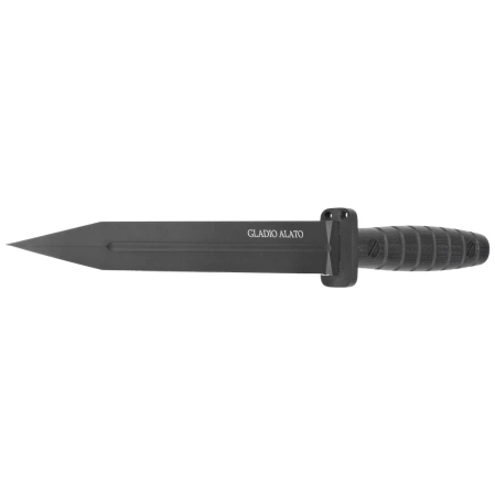 Maserin Gladio Alato 966/G10N Knife Black G10, Black DLC N690