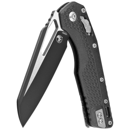 Nóż składany Microtech MSI S/E Black Tri-Grip Polymer, Black M390MK by Tony Marfione (210T-1PMBK)