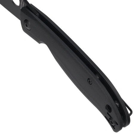 Nóż składany Spyderco Mantra 4 Black G10, Black 8Cr13MoV by Eric Glesser (C274GBBKP)