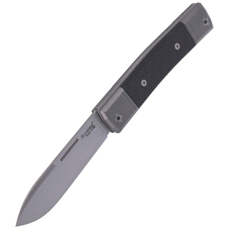 LionSteel bestMAN Carbon Fiber, Drop Blade (BM2 CF)
