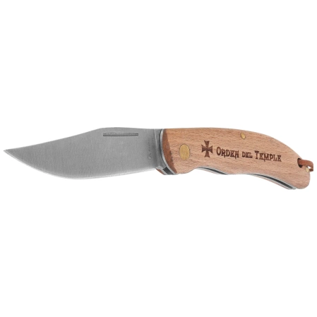 Martinez Albainox Templarios Knife Wood, Satin 3Cr13Mov (18979GR197)