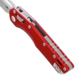 Nóż składany Microtech MSI S/E Red Fluted Aluminium, Stonewashed M390MK by Tony Marfione (210-10FLRD)