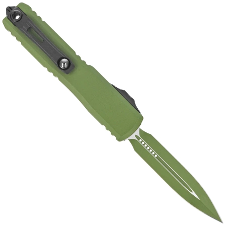 Nóż automatyczny OTF Microtech Ultratech Gen III ZBP D/E Cerakote Green Aluminium, Cerakote Green M390MK by Tony Marfione (1122-1GR-C20Z4)