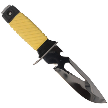 MAC Coltellerie Squalo 15 M GG Yellow Diving Knife 150mm