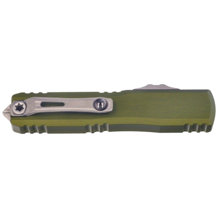 Nóż automatyczny OTF Microtech Ultratech Gen III ZBP Bayonet OD Green Aluminum, Apocalyptic M390MK by Tony Marfione (1120-10APOD)