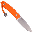 Nóż LionSteel Bushcraft Orange G10, Satin Blade (M1 GOR)