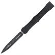Nóż automatyczny OTF Microtech Nemesis IV D/E Marfione Select Black Aluminium, Black DLC F/S M390MK by Tony Marfione (1152-3DLCTMS1)