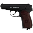 Airgun Set 41: Borner Makarov PM49 Blow Back 4.5 mm CO2 Air Pistol, 1500 BBs, 10 CO₂ Cartridges, 100 Targets