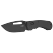 Kubey Stalker Knife Black G10, Blackwashed D2 by Johan Jordaan (KU504E)