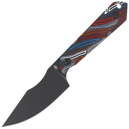 Nóż Kizer Mini Harpoon Multicolored G10, Black CPM 3V by Maverick Customs (1040S6)