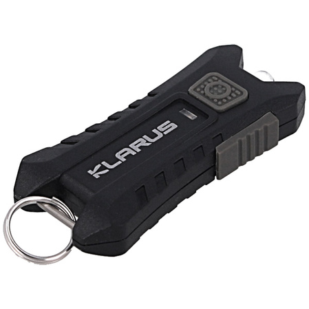 Latarka Klarus 40lm, Li-ion Battery / 120mAh USB Keychain Light (Mi2 Mi2 OBSIDIAN BLACK)