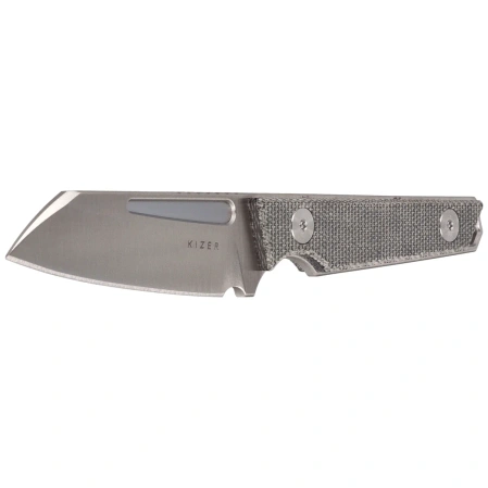 Nóż Kizer Phasmids Black Micarta, Satin AEB-L by Johan Jordaan (1079A3)