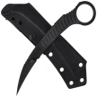 Microtech Feather Knife Black DLC D2 by Bastinelli (215-1DLCS)