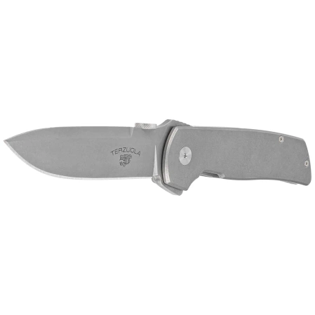 Nóż składany Fox Original Gangster Titanium, Stonewashed MagnaCut by Bob Terzuola (FX-ATC-OG01)