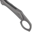 Nóż składany Bestech Duci Dark Gray Titanium, Dark Bead Blasted Stonewashed CPM 20CV by Ostap Hel (BT2605B)