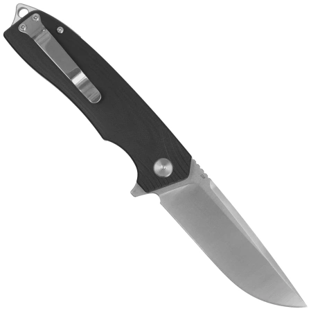 Nóż składany Bestech Lion Black G10, Stonewashed / Satin D2 (BG01A)