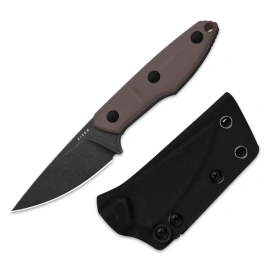 Nóż Kizer Splinter Brown/Black G10, Black Stonewashed AEB-L by Kornel Kiss (1087A2)