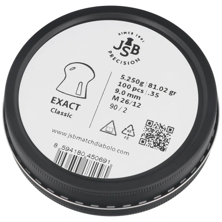 Śrut JSB Diabolo Exact .35 / 9 mm, 100 szt. (546035-100)