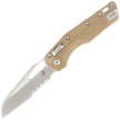 Microtech MSI S/E Knife Dark Earth Tri-Grip Polymer, Apocalyptic P/S M390MK by Tony Marfione (210T-11APPMDE)