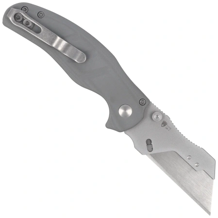 Kizer C01C Uti 1 Knife Gray G10, Bead Blasted 5Cr15MoV by Sheepdog Knives (V3488.29JSA1)