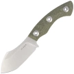 Kizer Rook Knife Green Micarta, Satin AEB-L by Vincent Rizzo (1090A4)