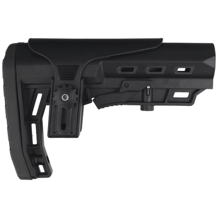 Niksan Defence AR-15 Telescopic Buttstock with Adjustable Cheek Riser (NKS102)