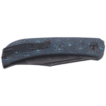 Nóż składany CIVIVI Appalachian Drifter Blue G10 / Rose Carbon Fiber, Black Damascus (C2015DS-2)
