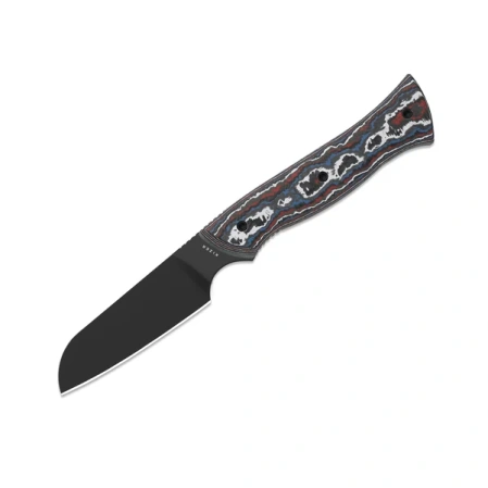 Nóż Kizer Whip Tail Nebula FatCarbon/GITD Spacers, Black CPM-10V by Jordan Scolman (1131A1)