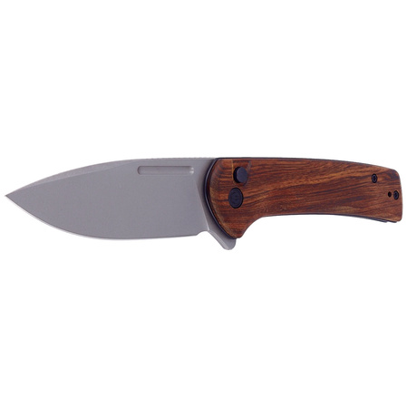 Nóż składany Civivi Conspirator Cuibourtia Wood, Gray Stonewashed (C21006-3)