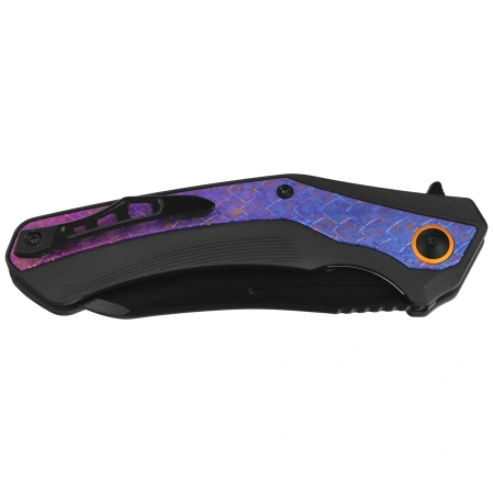 Nóż składany Kizer Draca Crystallized Titanium / Black Aliminium, Black PVD S45VN by Mikey Carlson (Ki4751A2)