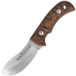 Muela Sioux-10J Knife Brown-Mustard Jute Micarta, Satin 14C28N