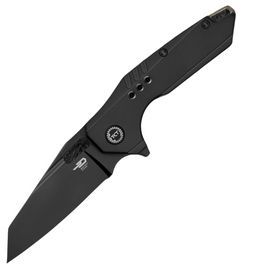 Nóż składany Bestech Nyxie 3 Black Titanium, Black DLC CPM S35VN by Todd Knife and Tool (BT2308B)