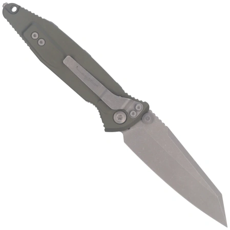 Nóż składany Microtech Socom Elite S/E-M Warcom Signature OD Green Aluminum, Apocalyptic M390MK by Tony Marfione (259-10APODS)