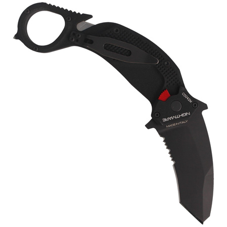 Nóż składany Extrema Ratio Nightmare Black Aluminium, Black MIL-C N690 (04.1000.0454/BLK)