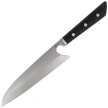 Due Cigni PratiKO 3 - Gyuto Kitchen Knife Black G10, Satin Sandvik 12C27 225 by Michele Massaro (2C 3002)
