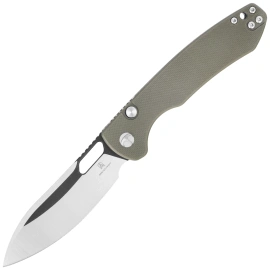Bestechman Firebird Knife OD Green G10, Satin / Black PVD D2 (BMK05C)