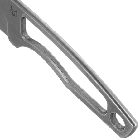 Fox KS Short Stonewashed Skeletonized Niolox by GZ Tactical Knives (FX-626)