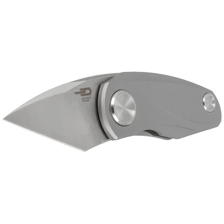 Nóż składany Bestech Tulip Frame Lock Grey Titanium, Stonewashed / Satin M390 by Ostap Hel (BT1913A)