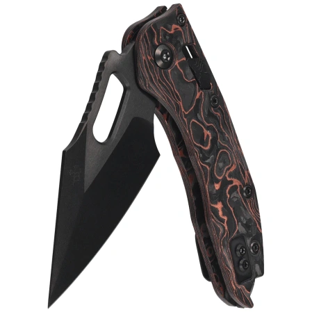Nóż składany Microtech Stitch Ram-Lok S/E Marfione Select Livewire Carbon Fiber, DLC Titanium HW, DLC Stonewashed M390MK by Borka Blades and Tony Marfione (169RL-1DLCTMS1)