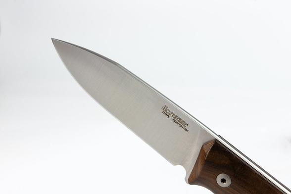 LionSteel Bushcraft Walnut / Fixed Satin Blade (B35 WN)