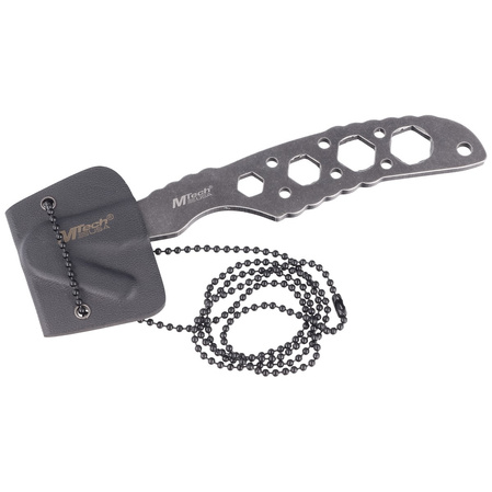 Master Cutlery Naked Stainless Steel, Stonewashed AISI 440 knife (MT-668)